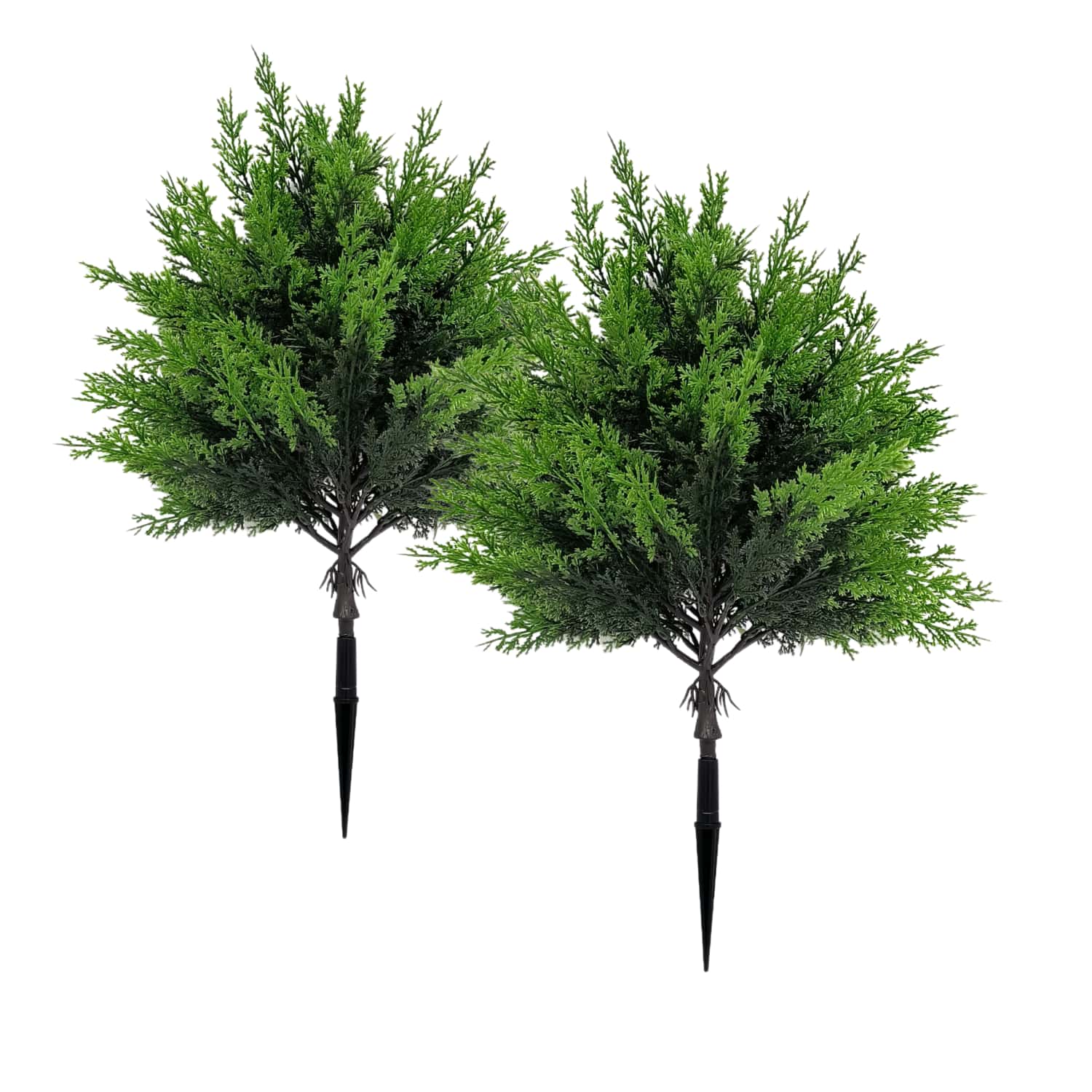 2pcs Outdoor Artificial Greene - Christmas Tree Artificial のレビューと価格
