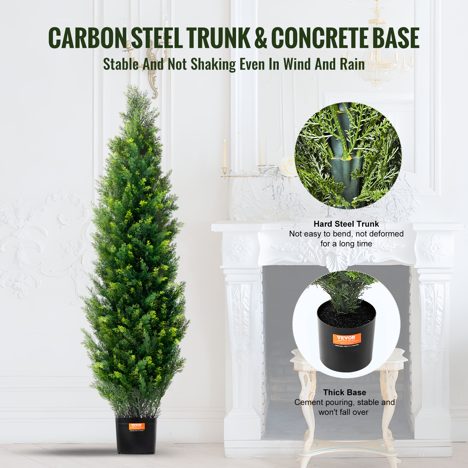 SucceBuy Artificial Cedar Topi - Christmas Tree Artificial のレビューと価格